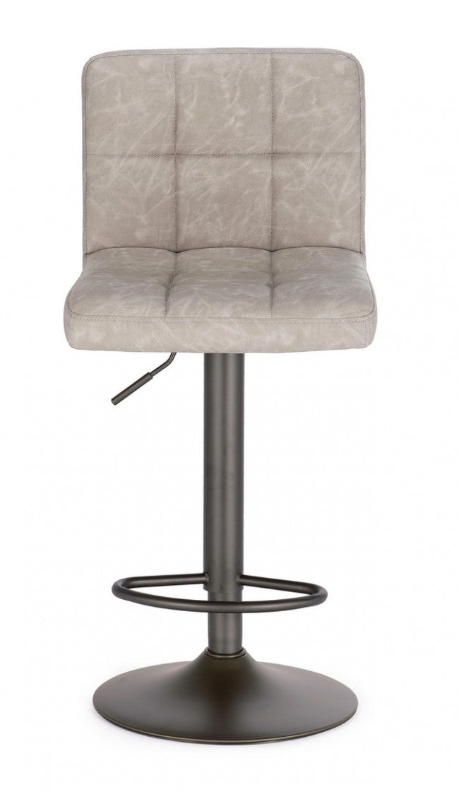 SGABELLO BAR GREYSON GRIGIO CHIARO VINT