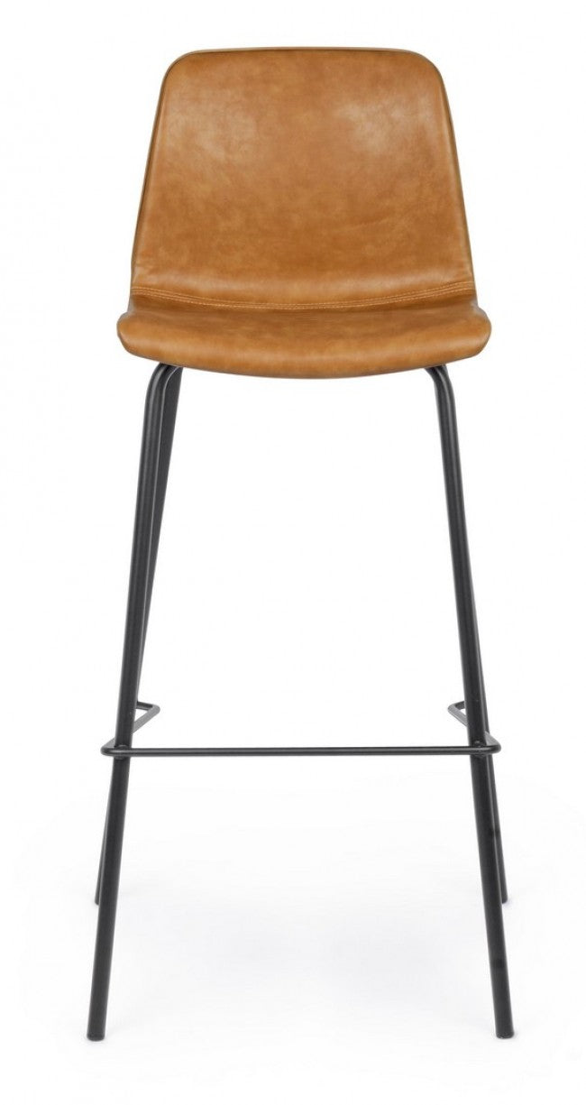 SGABELLO BAR KYRA PU CUOIO VINTAGE