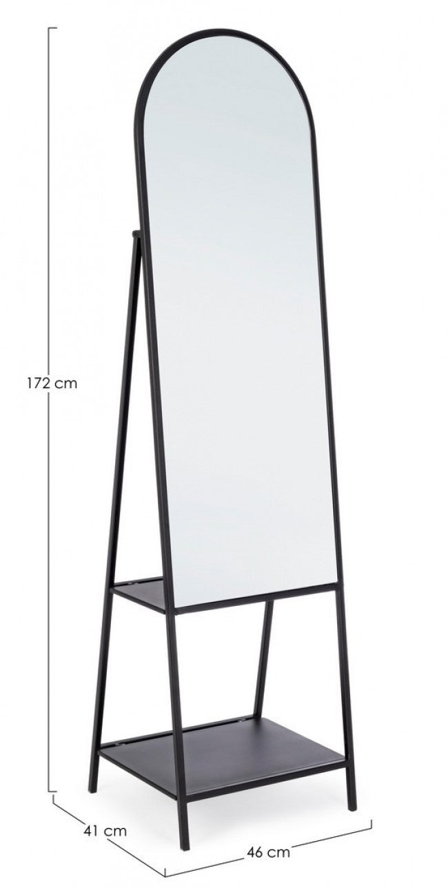 SPECCHIO ST. C-RIPIANI ARIN NERO