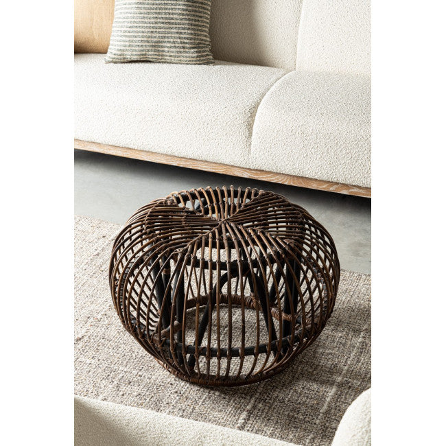 TAVOLINO-POUF DORADAL CROCO