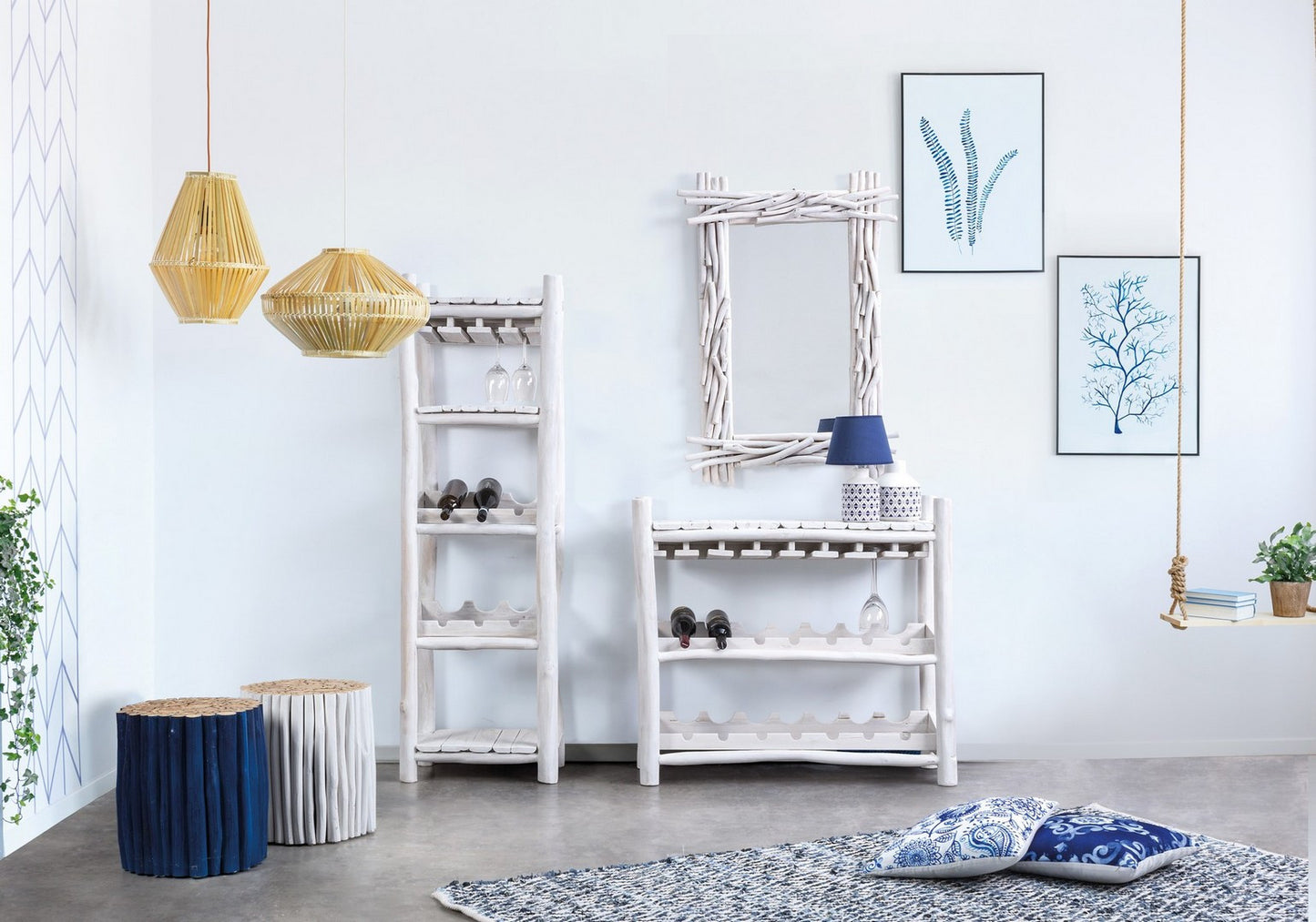 TAVOLINO GUADALUPE BIANCO