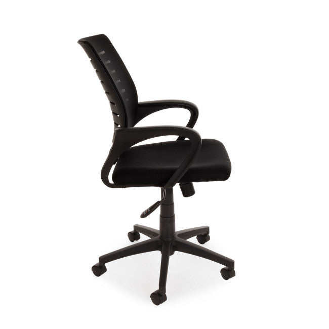 SEDIA UFF. C-BR MARION NERO