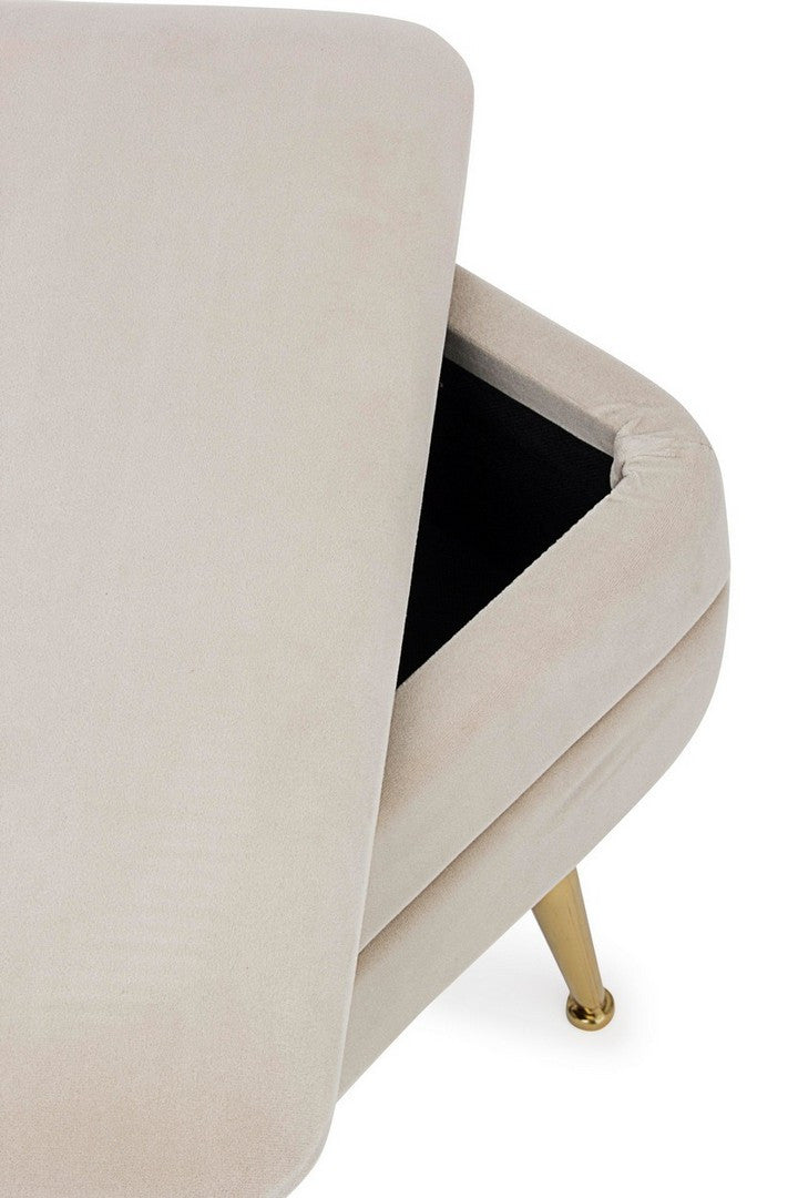 PANCA SINGOLA CONT. PAVLINA BEIGE