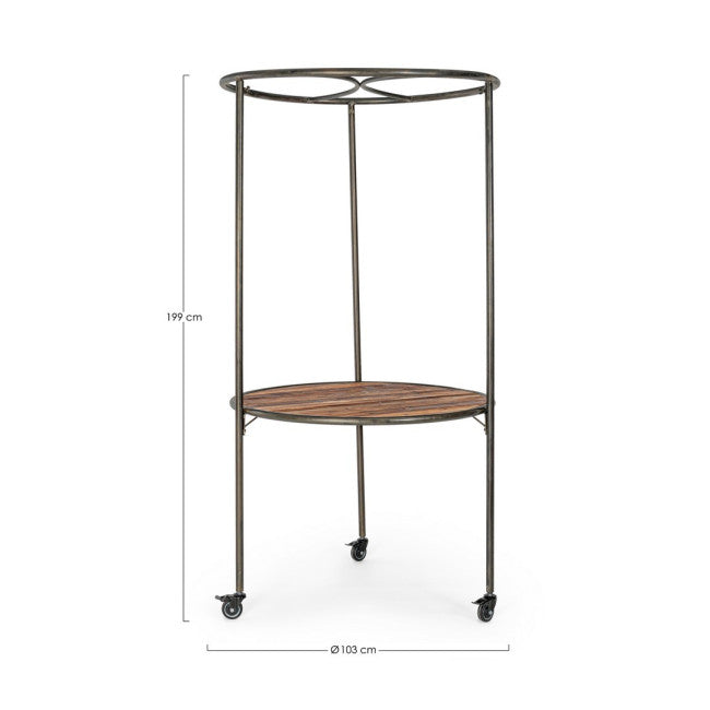 ESPOSITORE C-TETTO C-RUOTE D103X199H