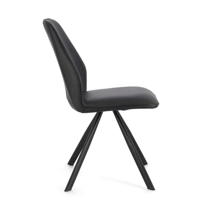 SEDIA MAXWELL PU NERO