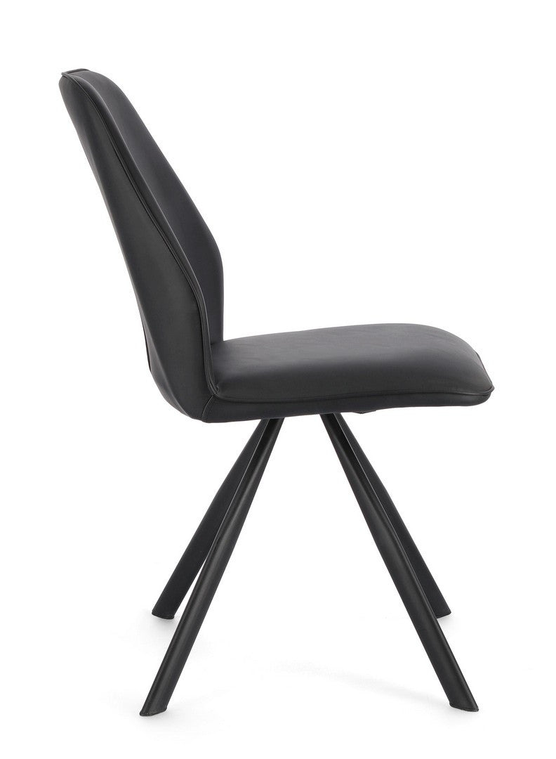 SEDIA MAXWELL PU NERO
