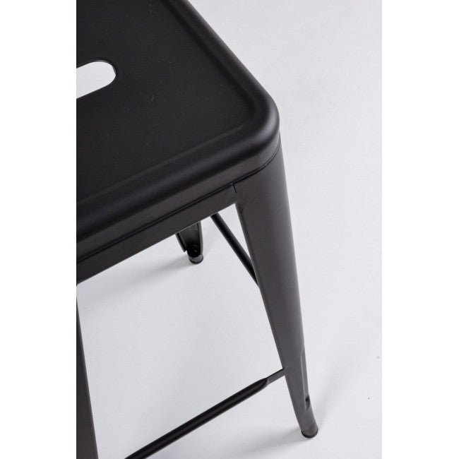 SGABELLO BAR MINNESOTA NERO H76