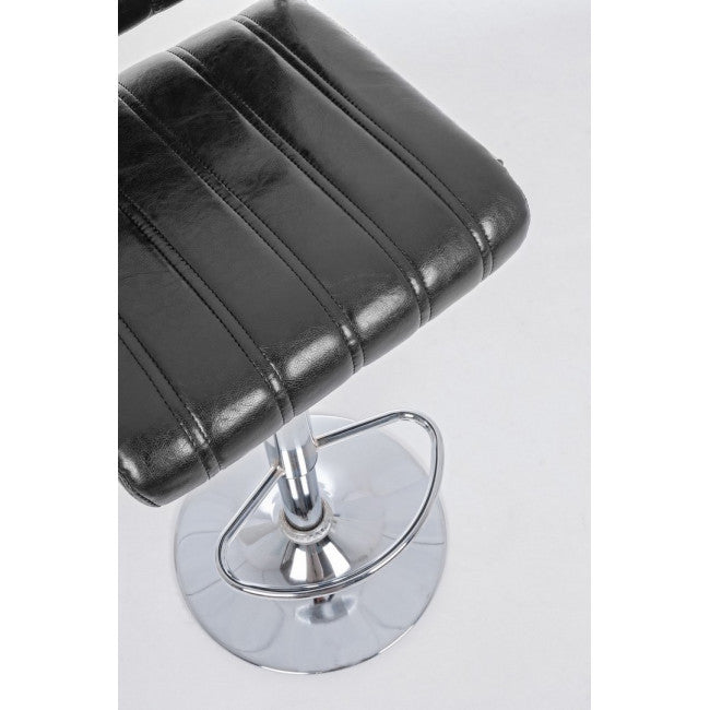 SGABELLO BAR BARCLAY NERO