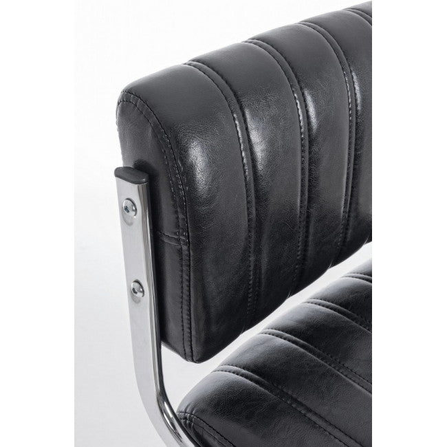 SGABELLO BAR BARCLAY NERO