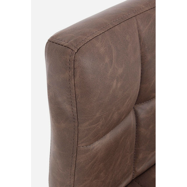 SGABELLO BAR GREYSON MARRONE VINTAGE