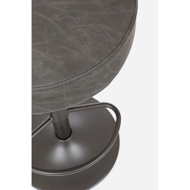 SGABELLO BAR PIPER GRIGIO SCURO VINTAGE