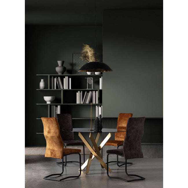 BASE TAVOLO GEORGE ORO D120