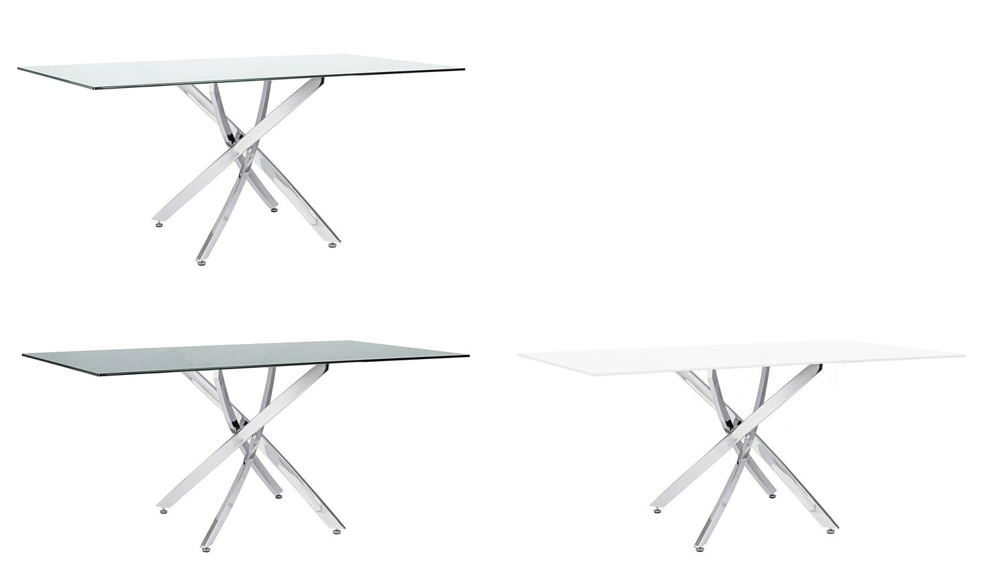 BASE TAVOLO GEORGE CROMO 160X90
