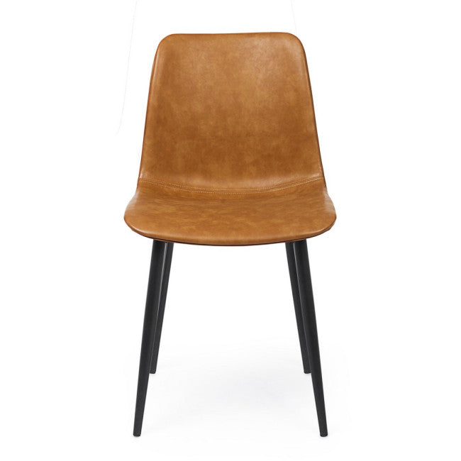 SEDIA KYRA PU CUOIO VINTAGE