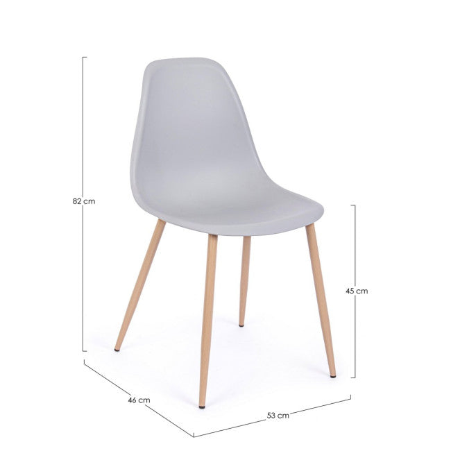 SEDIA MANDY GRIGIO