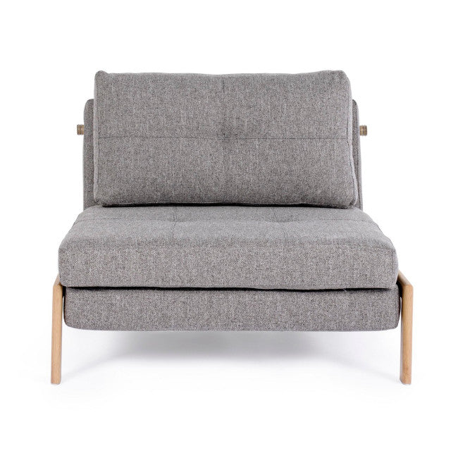 DIVANO LETTO 1P HAYDEN GRIGIO
