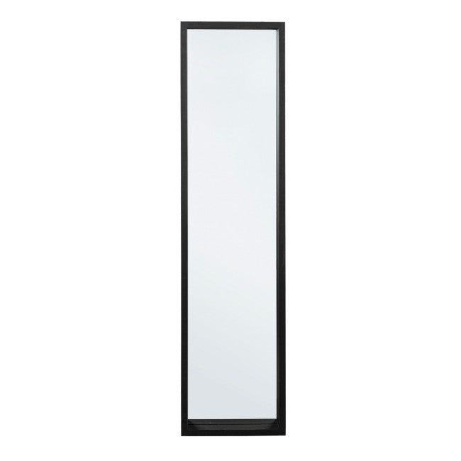 SPECCHIO C-C TIZIANO RETT NERO 32X122