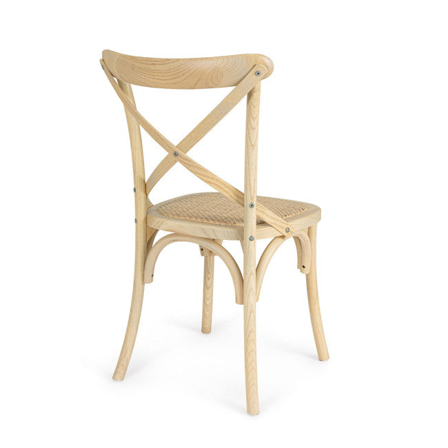 SEDIA CROSS NATURALE