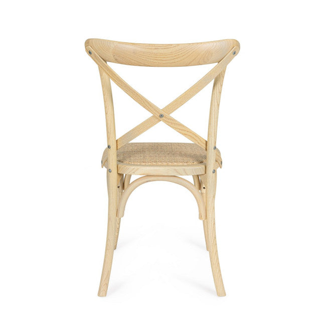 SEDIA CROSS NATURALE