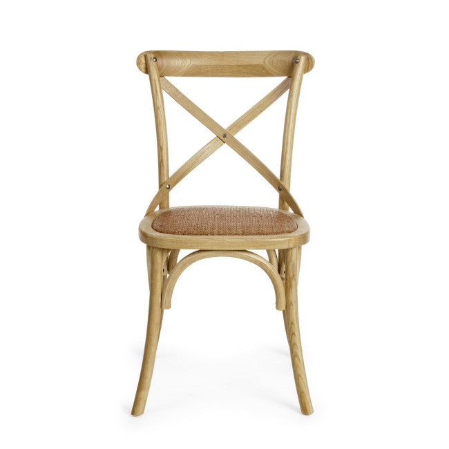 SEDIA CROSS MARRONE NATURALE