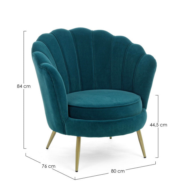 POLTRONA GILIOLA BLUE