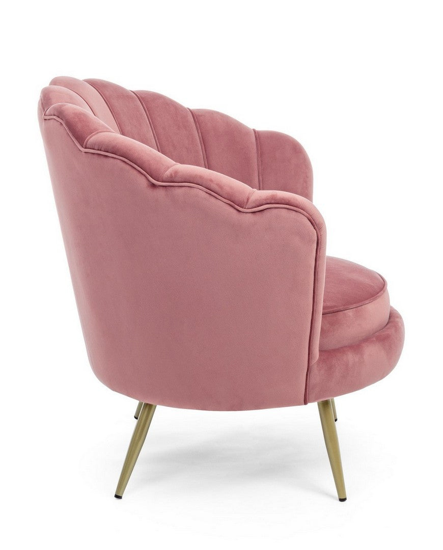 POLTRONA GILIOLA ROSA ANTIK