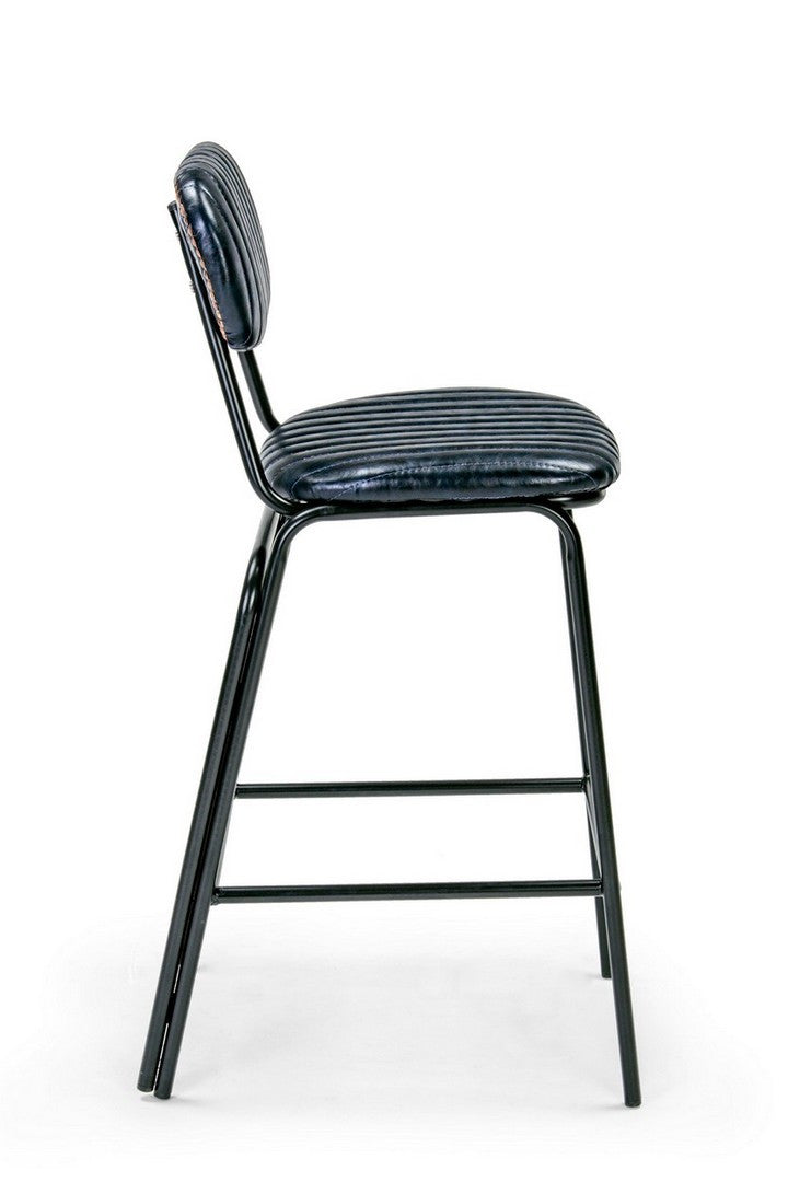SGABELLO BAR DEBBIE BLU VINTAGE