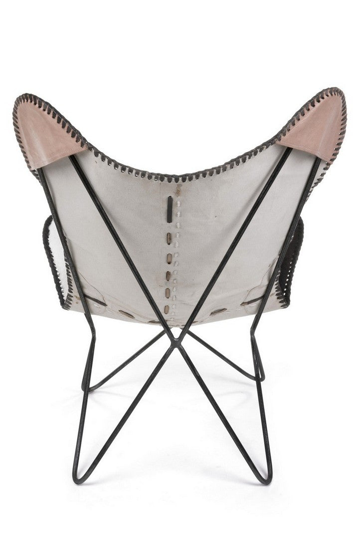 POLTRONA BUFFALO NERO