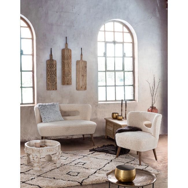 TAVOLINO YASIR BIANCO D50