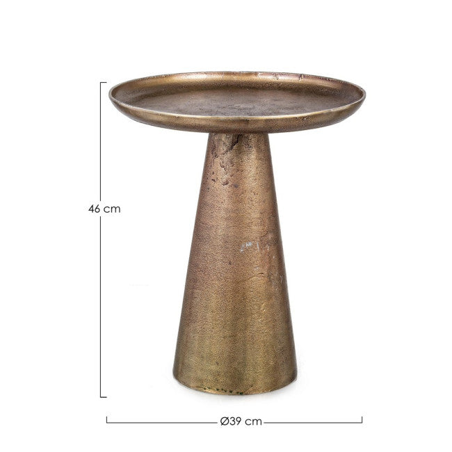 TAVOLINO KULVIR BRASS D39