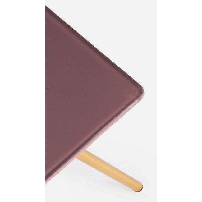 TAVOLINO INESH ORCHID QU 35X35