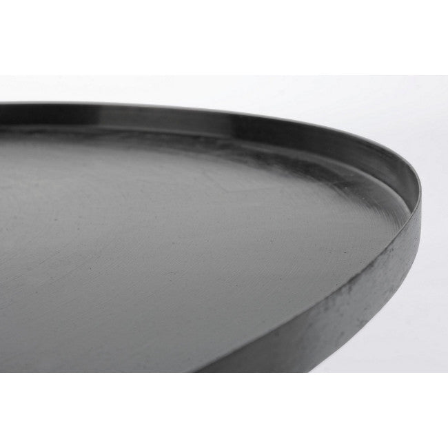 TAVOLINO KALPITA BLACK NICKEL D80