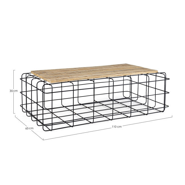 TAVOLINO TRELLIS RET 110X65
