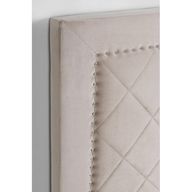 TESTIERA LETTO AHURA GRIGIO CHIARO 160