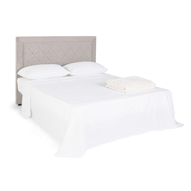 TESTIERA LETTO AHURA GRIGIO CHIARO 160