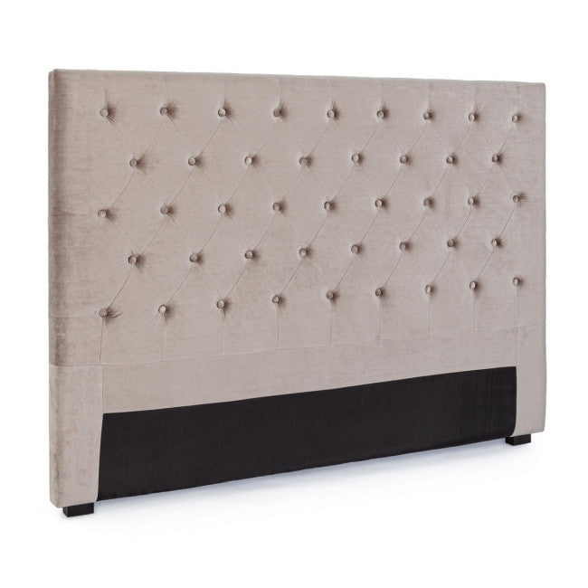 TESTIERA LETTO CASPAR GRIGIO CHIARO 160