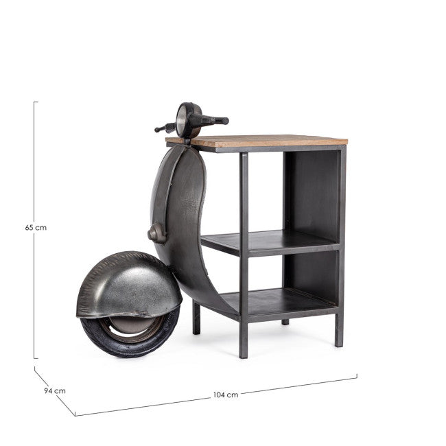 CONSOLLE BAR VESPA METAL