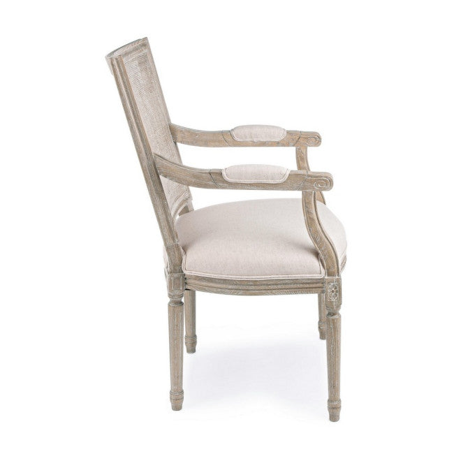 SEDIA C-BR LILIANE BEIGE