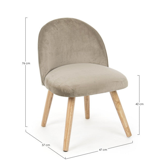 POLTRONCINA ADELINE TORTORA