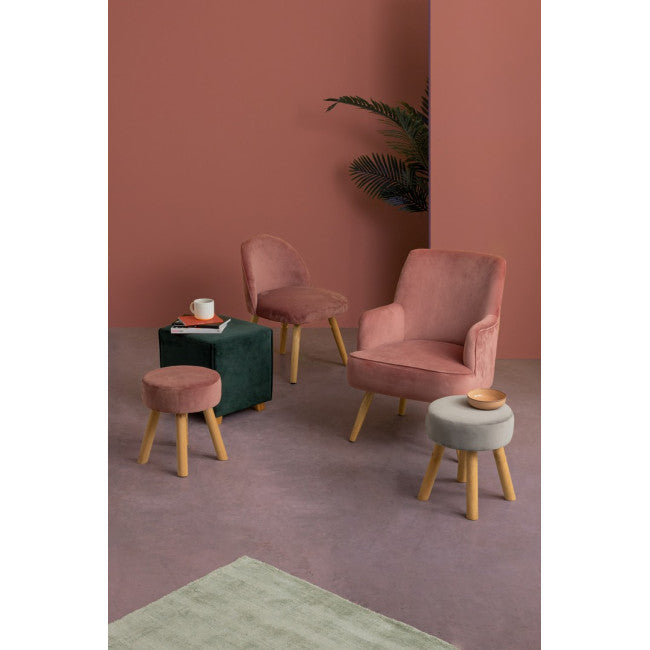 POLTRONCINA ADELINE ROSA ANTIK