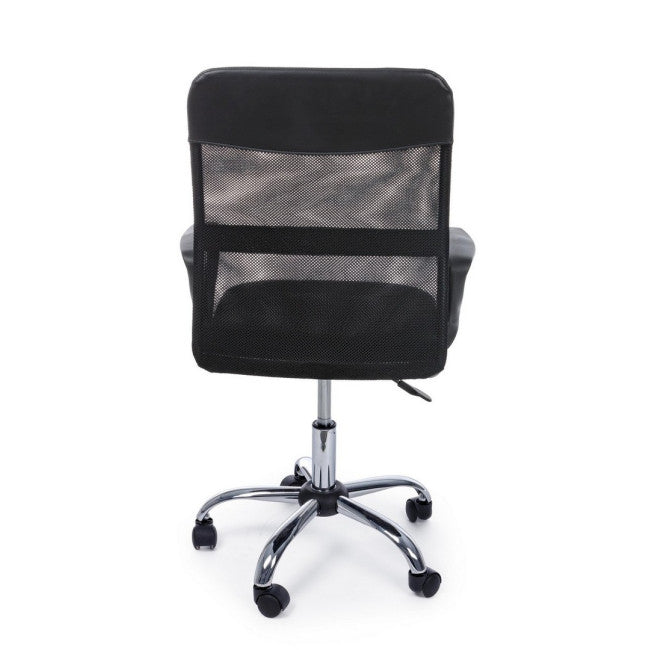 POLTRONA UFFICIO C-BR NAIROBI NERO