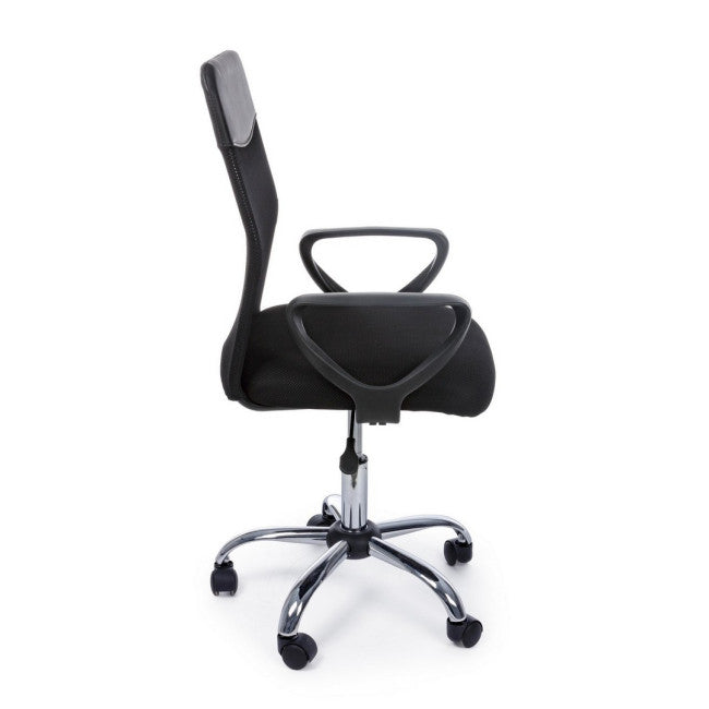 POLTRONA UFFICIO C-BR NAIROBI NERO