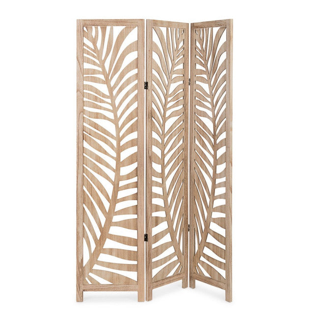 PARAVENTO 3A FELCE NATURALE 120X170