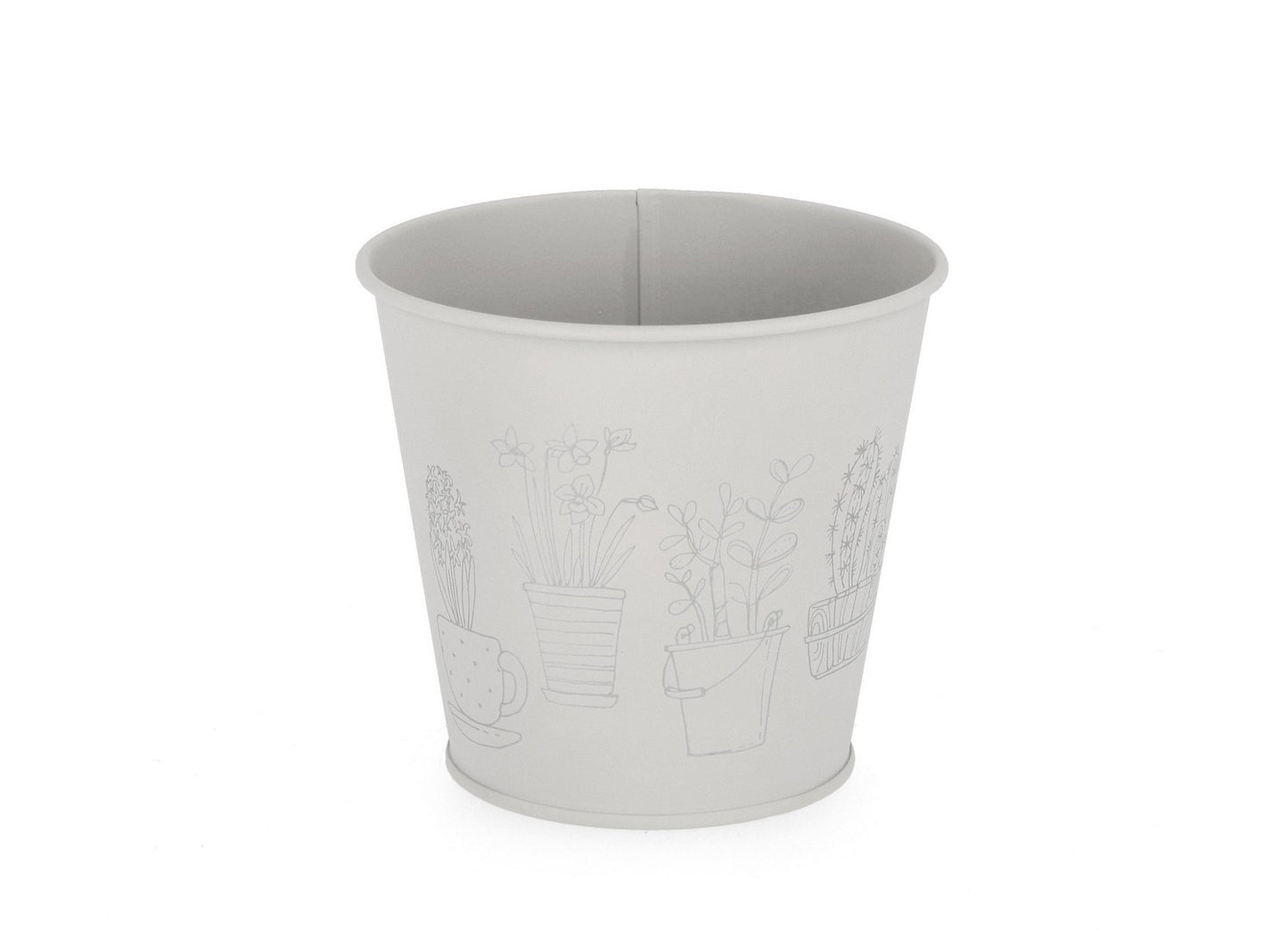 VASO BOTANY TONDO GRIGIO S