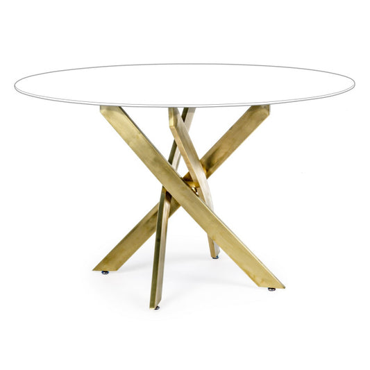 BASE TAVOLO GEORGE ORO D120