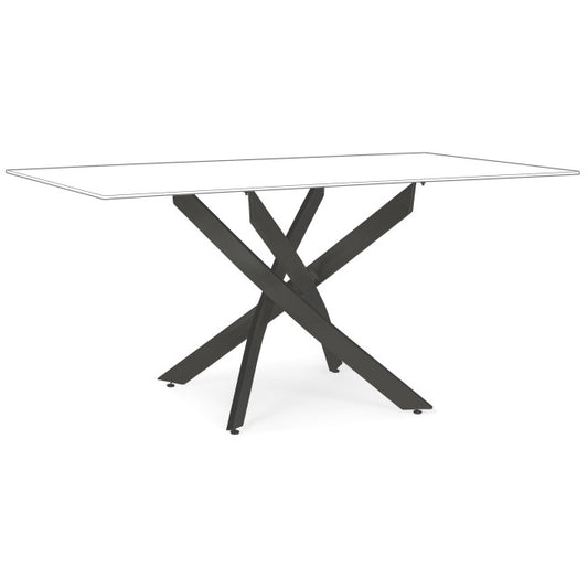 BASE TAVOLO GEORGE NERO 160X90
