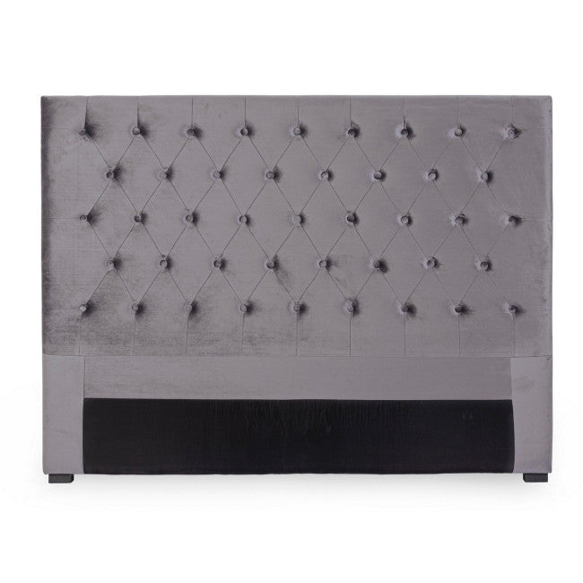 TESTIERA LETTO CASPAR GRIGIO SCURO 160