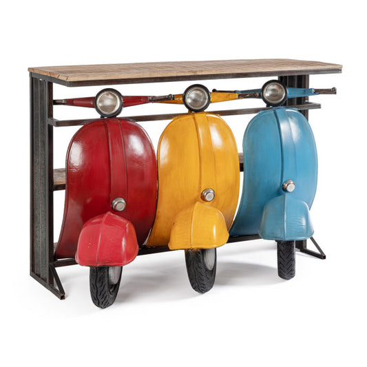 CONSOLLE BAR TRIS VESPA COLOR
