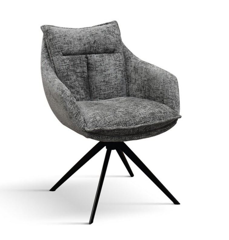 SEDIA TESSUTO GRIGIO 29
