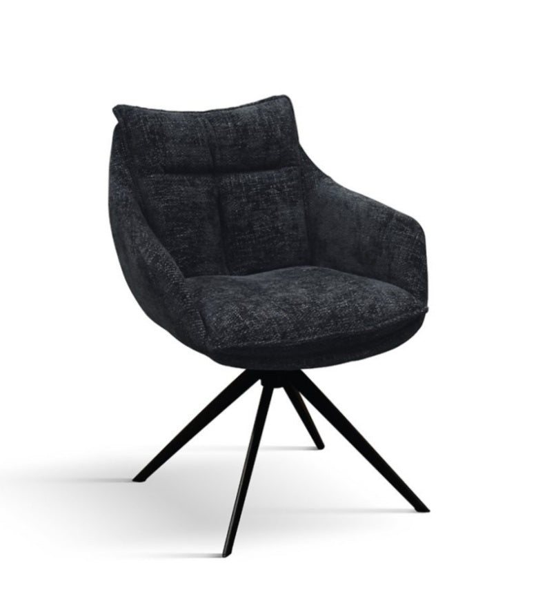 SEDIA TESSUTO NERO 20